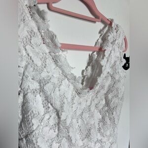 White lace Lilly Pulitzer dress